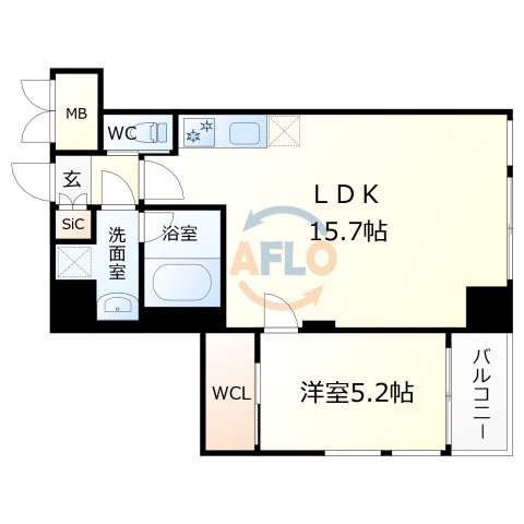 プレジオ長田の間取り|プレジオ長田　間取り