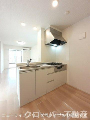 【キッチン】 | 綾川町アパートＢ