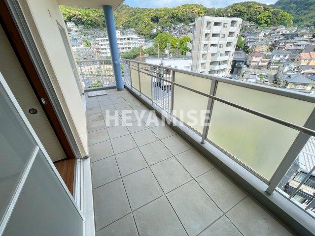 ヴィラシーボルトのバルコニー