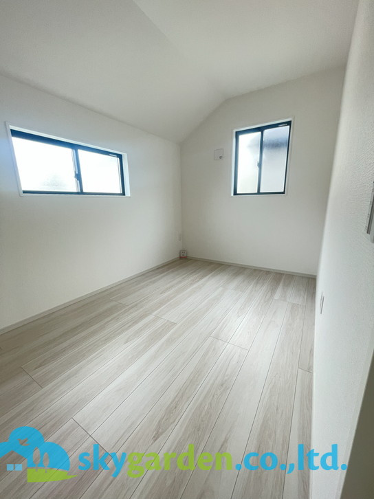 藤沢市鵠沼松が岡6期　新築戸建　全2棟1号棟の子供部屋|ゆったりした子供部屋です