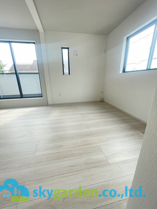 藤沢市鵠沼松が岡6期　新築戸建　全2棟1号棟の寝室|寝室にいかがでしょうか