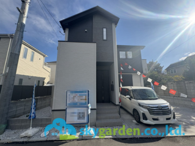 藤沢市鵠沼松が岡6期　新築戸建　全2棟1号棟