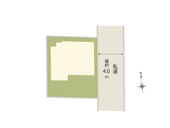 【区画図】 | 西東京市東町5丁目　中古一戸建住宅　(保谷店) | 西武池袋線「保谷」駅・西武新宿線「東伏見」駅より徒歩17分の立地。