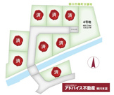 土地　柳川市　隅町　分譲地の画像