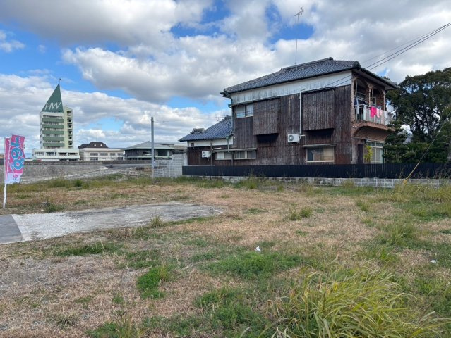 土地　柳川市　隅町　分譲地の土地図