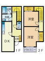 【間取り】 | 熱海市熱海　間取り図