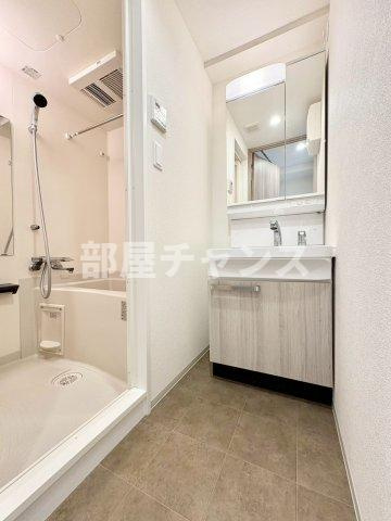 プレサンス上前津エレスタの独立洗面台