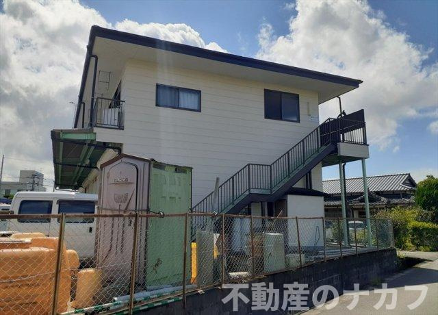 熊本市南区城南町千町の一棟アパートの外観
