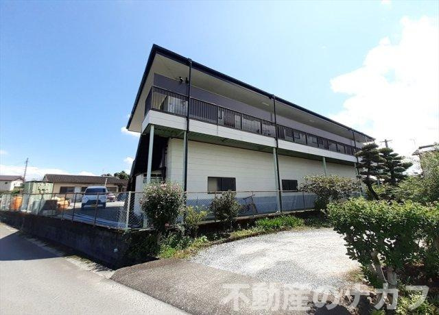 熊本市南区城南町千町の一棟アパートの外観