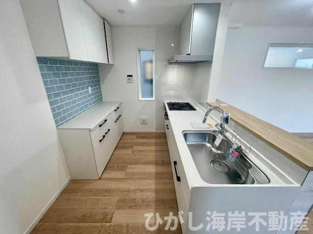 平塚市龍城ケ丘　新築戸建　全３棟のキッチン|キッチンスペース