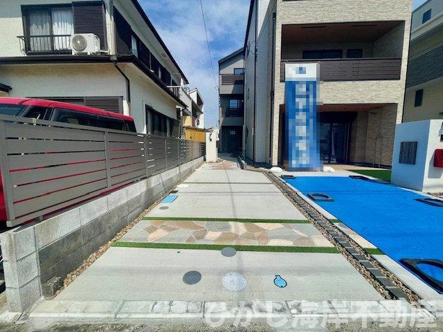 平塚市龍城ケ丘　新築戸建　全３棟の駐車場|駐車スペース