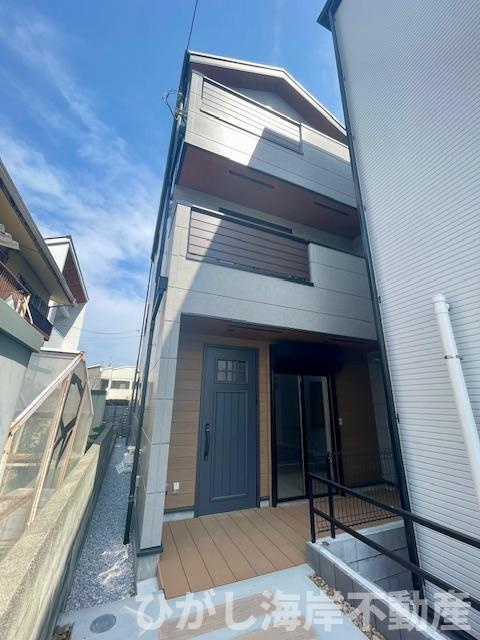 平塚市龍城ケ丘　新築戸建　全３棟の外観|現地外観