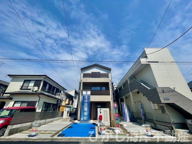 平塚市龍城ケ丘　新築戸建　全３棟の外観|現地外観