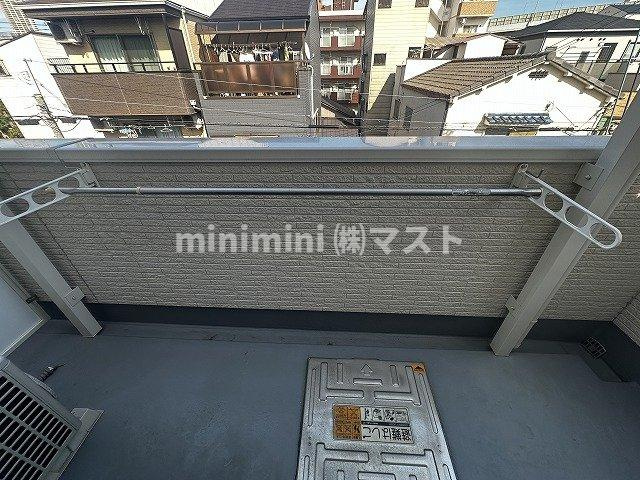 エクシード田中のバルコニー