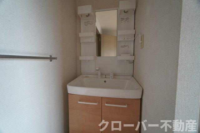 サンカムールの洗面所