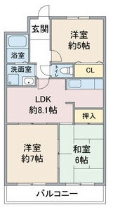 ＮＯＤＡ ＧＬＡＮＤＥの間取り