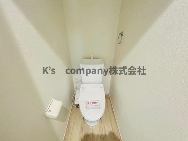 茅ヶ崎市菱沼１丁目　新築戸建のトイレ|清潔感のあるトイレ☆