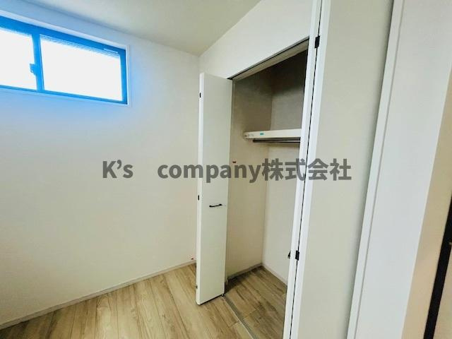 茅ヶ崎市菱沼１丁目　新築戸建の収納|広めのクローゼットです☆