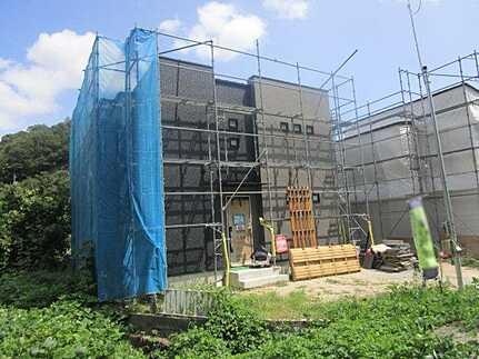 安佐南区上安７丁目の庭