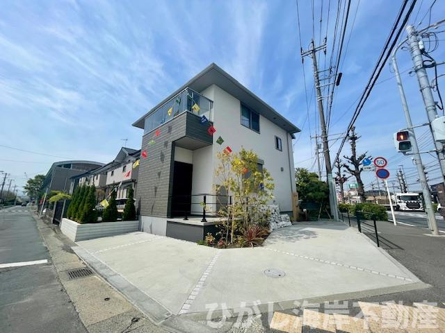 茅ヶ崎市萩園　中古戸建の外観|現地外観