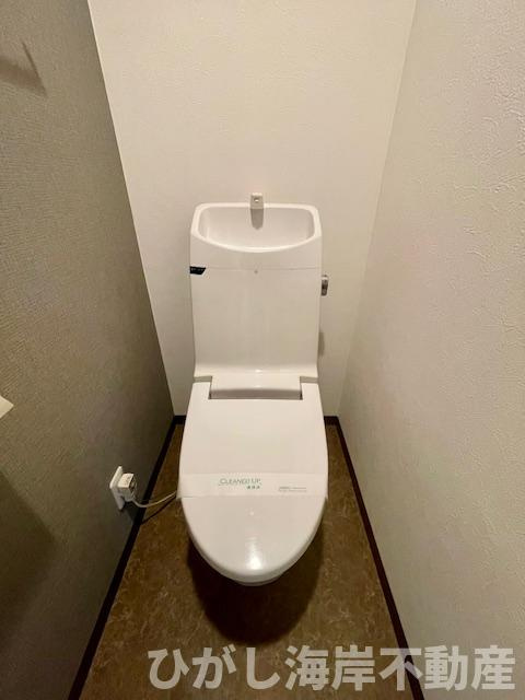 ライオンズマンション茅ヶ崎第3のトイレ|自動洗浄機能付きお手洗い