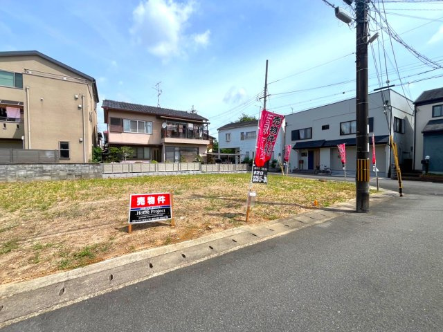 ◆京阪「桃山南口」駅徒歩７分◆間取り自由設計◆南東角地◆伏見区桃山町大島の外観|令和６年８月撮影