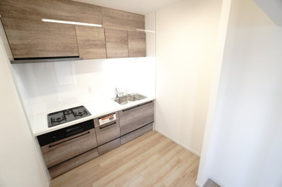 【キッチン】 | 【上質リフォーム】ファミール江波公園ツインズ弐番館 | 室内（2025年4月21日9：00頃）撮影