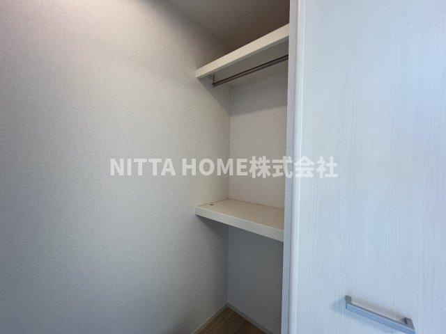 クレール丹波篠山　Ⅱの収納|ウォークインクローゼットになります☆彡