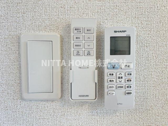 クレール丹波篠山　Ⅱのその他|室内設備のリモコンです＊
