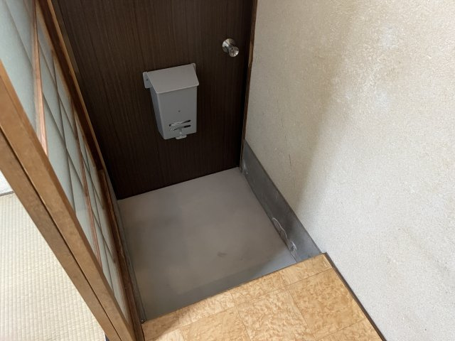 第3冨士荘の玄関