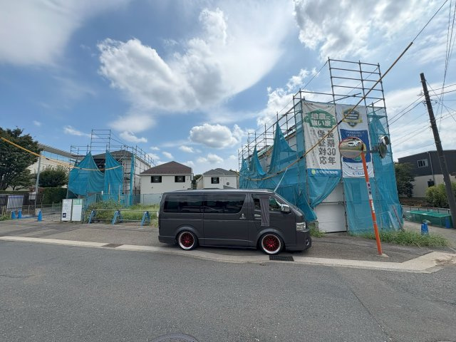 瀬谷区中屋敷2丁目新築戸建【4LDK+駐車2台/4分野最高等級物件/子育て支援事業対象】全5区画の外観