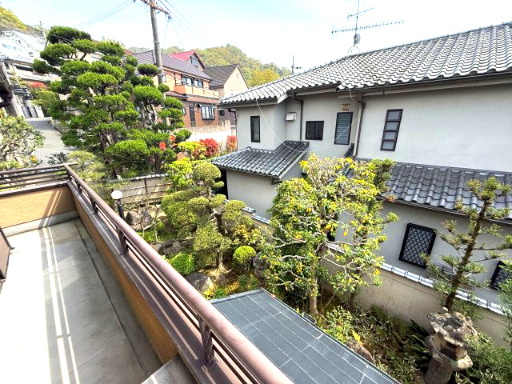 東大阪市山手町戸建のバルコニー