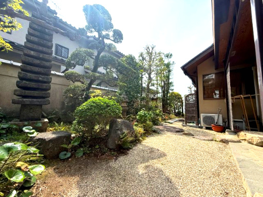 東大阪市山手町戸建の庭