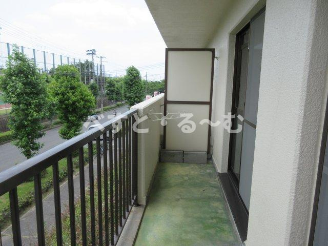 リバティビルのバルコニー