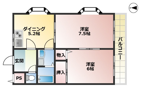 リバティビルの間取り