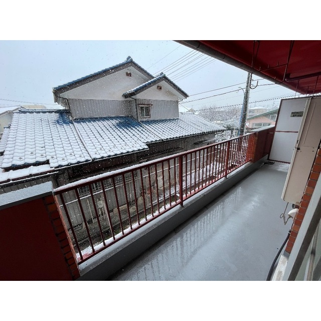 ロワール坂戸のバルコニー