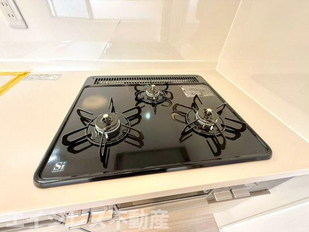 夕陽ヶ丘ニュースカイマンションのその他|新品の3口ガスコンロ♪