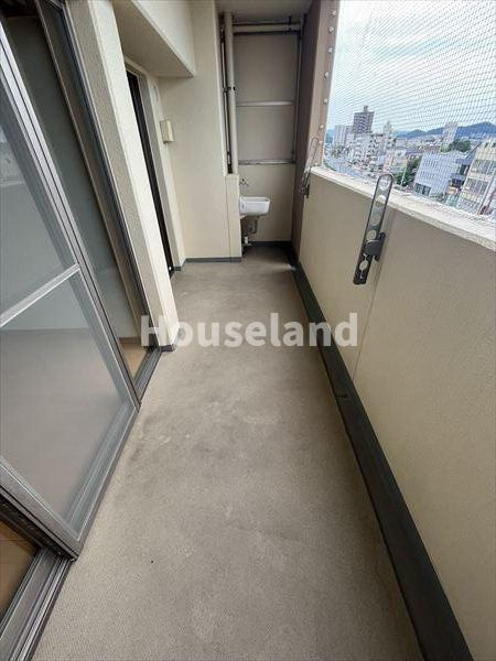 ユニ・アルス吹上プレジオのバルコニー