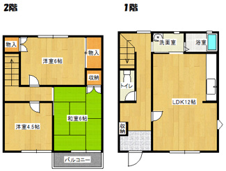 【間取り】 | ファン・メゾンＡ棟