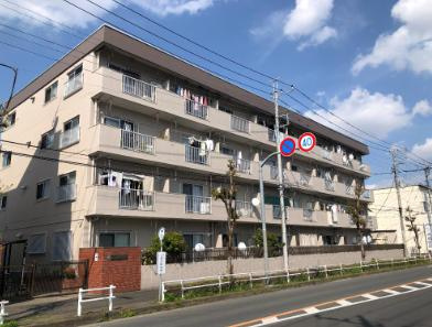 【外観】 | NICハイム玉川上水 | 陽当たりの良い南向きの建物です(^^♪