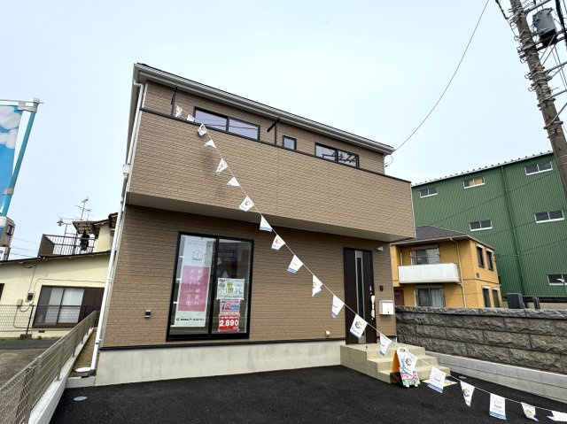三郷市幸房新築戸建（幸房第４）の外観|完成済み内覧可能です！！