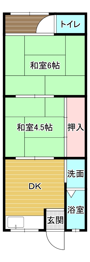 ひとみマンションの間取り