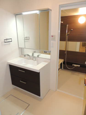 【独立洗面台】 | スタイリッシュメゾン | 独立洗面台です