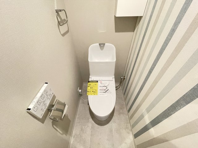 労住まきのハイツ一号棟のトイレ|落ち着いたトイレです