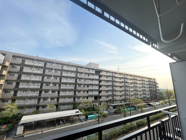 労住まきのハイツ一号棟の展望