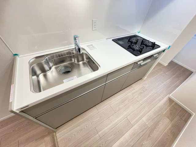 労住まきのハイツ一号棟のキッチン|きれいなキッチンです