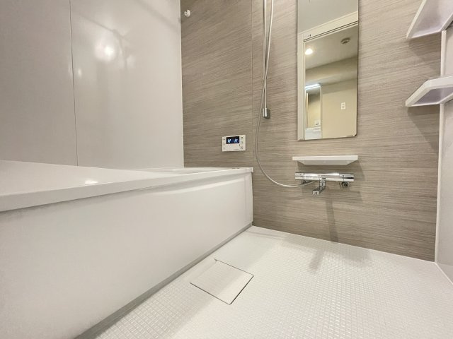 労住まきのハイツ一号棟の浴室|お風呂です