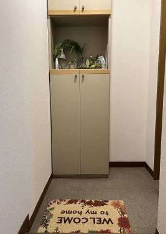 グレース小森野の玄関|ゆったりとした玄関です