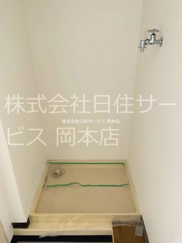 カサベラ岡本の設備|室内洗濯機置き場です