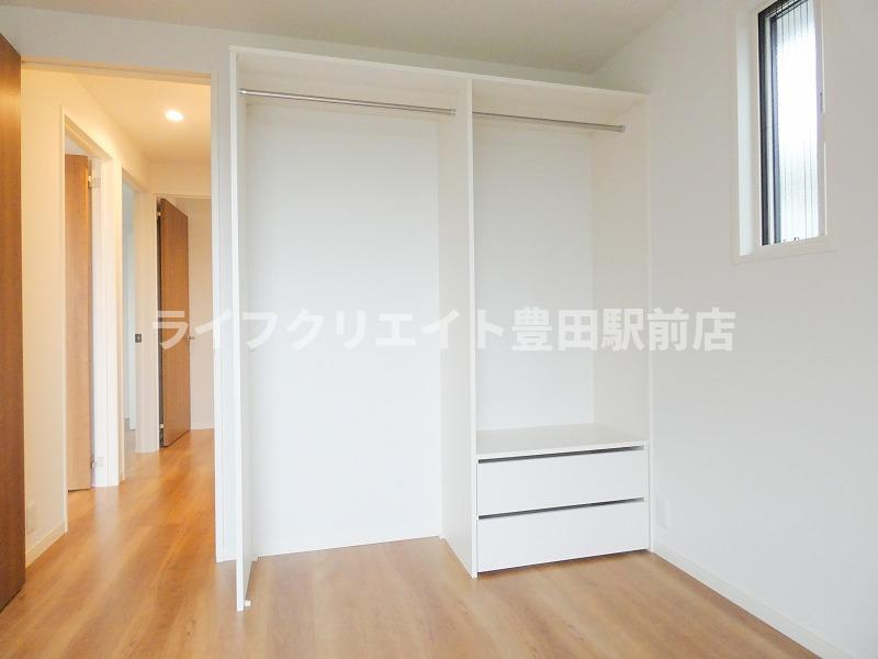 宇津木タウンの収納